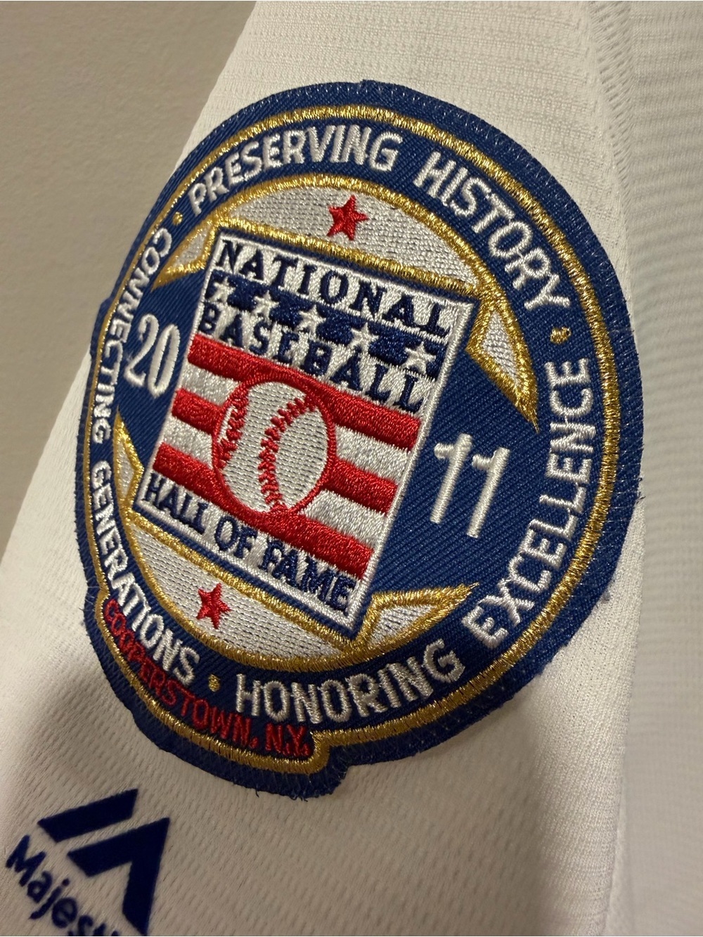 Majestic Cooperstown Roberto Alomar #12 Toronto Blue Jays Baseball Jersey - Rare - Picture 2 of 11